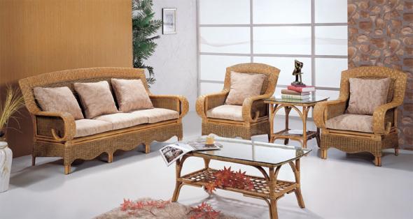 Мягкая мебель Сантана из ротанга SET33