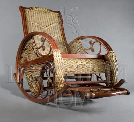 Кресло-качалка Валуа из ротанга ARS10