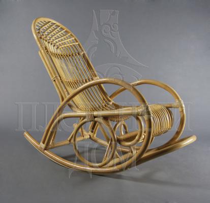 Кресло-качалка Лирика  из ротанга ARS17